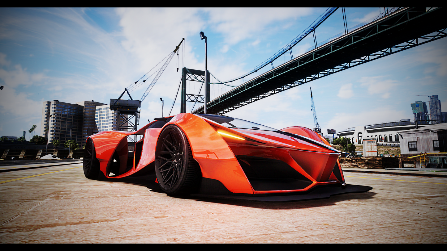 Grotti X80 Proto CTX | Addon Sound | 7 Tuning Parts | Vanilla Edit