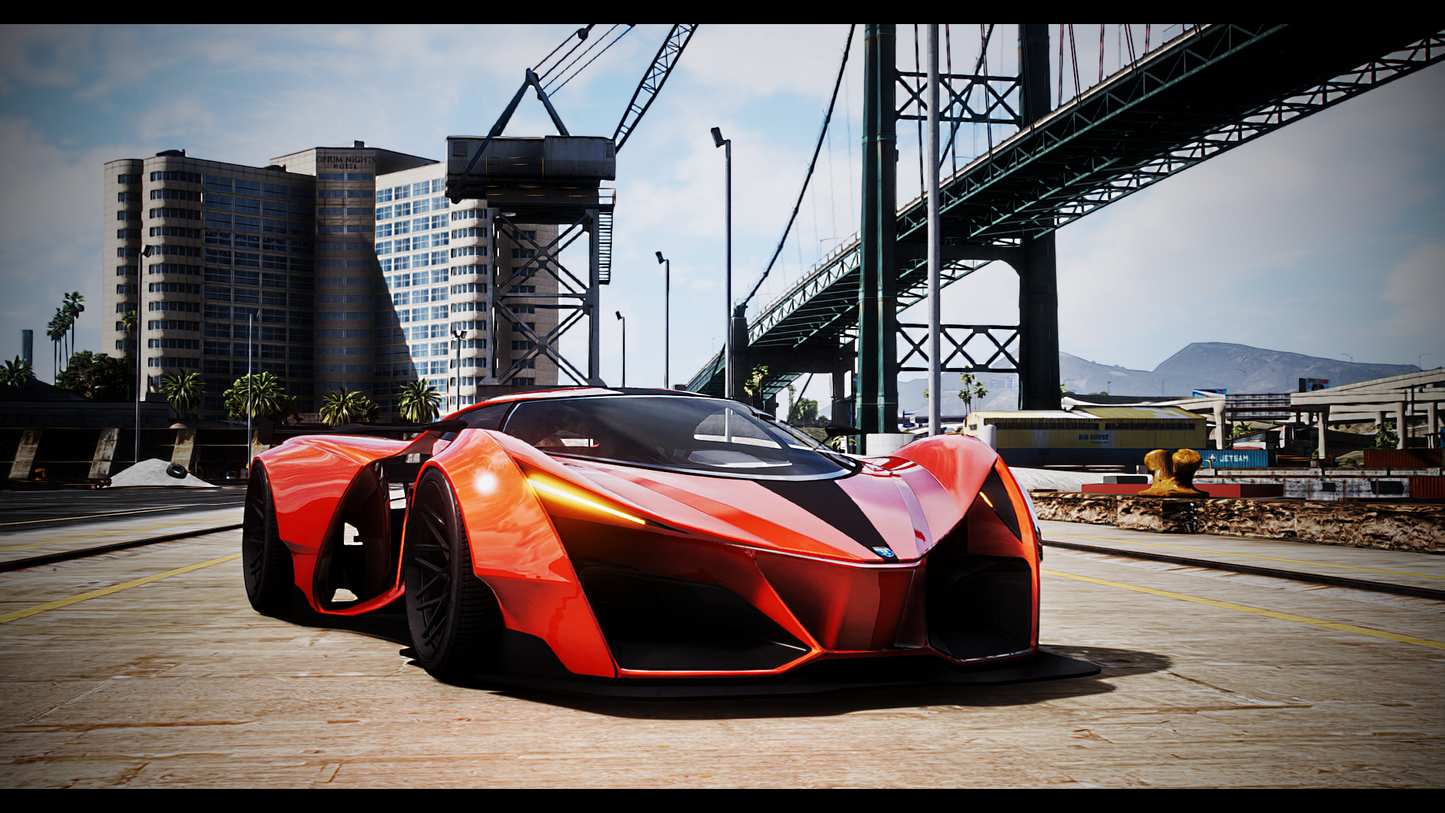 Grotti X80 Proto CTX | Addon Sound | 7 Tuning Parts | Vanilla Edit