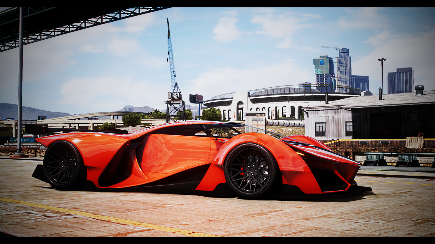 Grotti X80 Proto CTX | Addon Sound | 7 Tuning Parts | Vanilla Edit