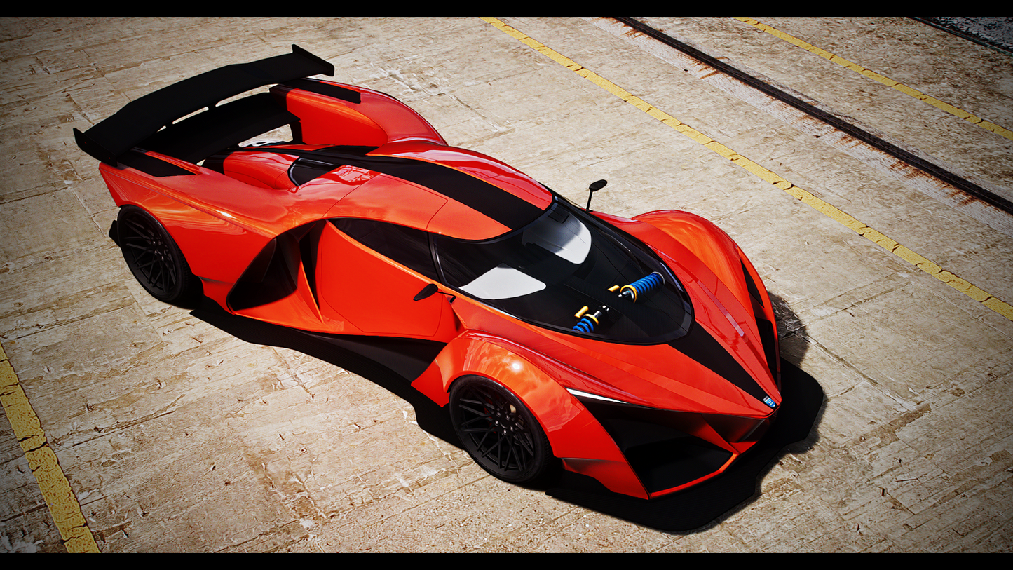 Grotti X80 Proto CTX | Addon Sound | 7 Tuning Parts | Vanilla Edit