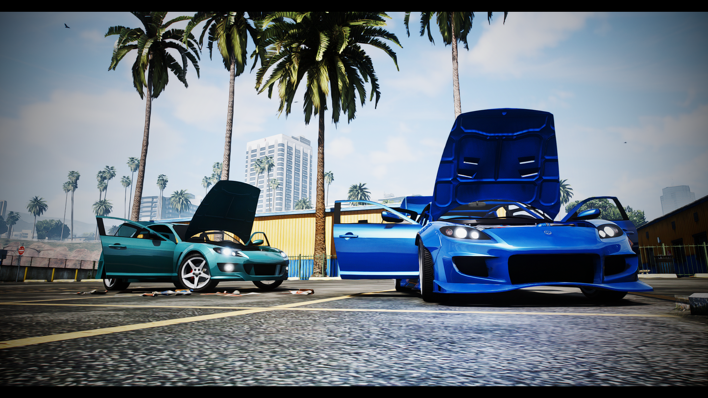 Annis Sakura Pack | Addon Sound | 232 Tuning Parts | Livery Map | Scratch Made