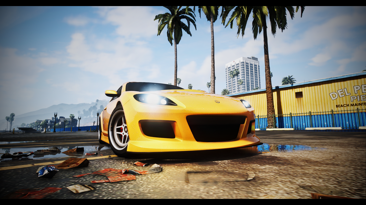 Annis Sakura Pack | Addon Sound | 232 Tuning Parts | Livery Map | Scratch Made