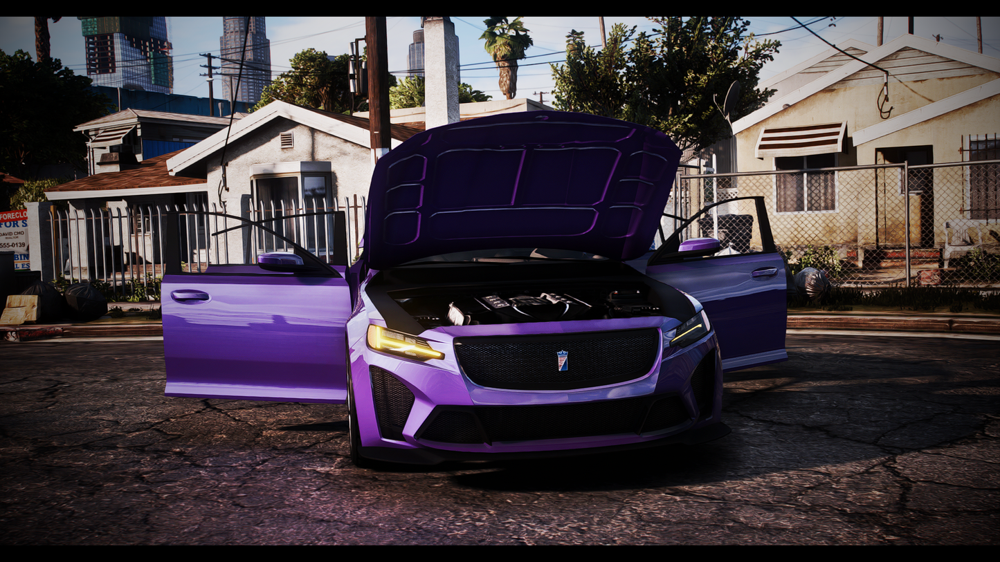 Albany Nightclaw GT Pack | Addon Sound | 15 Tuning Parts | Livery Map | Scratch Made