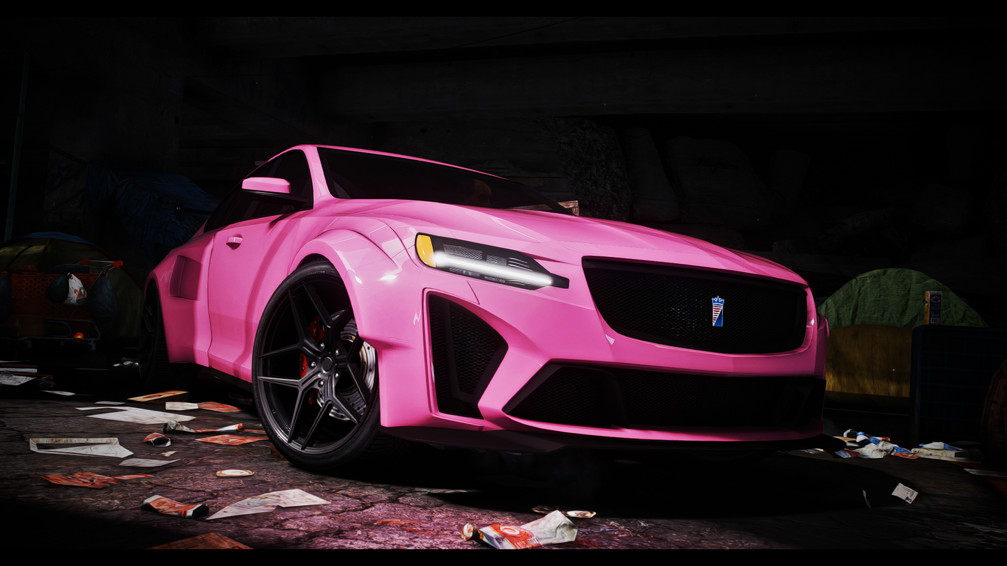 Albany Nightclaw GT Pack | Addon Sound | 15 Tuning Parts | Livery Map | Scratch Made