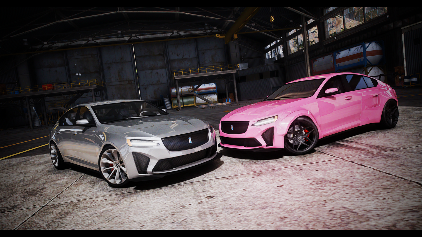 Albany Nightclaw GT Pack | Addon Sound | 15 Tuning Parts | Livery Map | Scratch Made