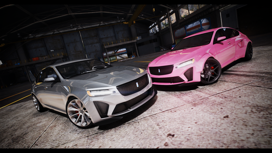 Albany Nightclaw GT Pack | Addon Sound | 15 Tuning Parts | Livery Map | Scratch Made