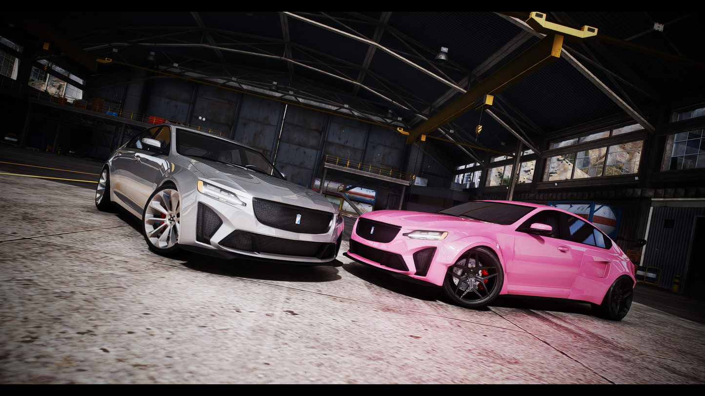 Albany Nightclaw GT Pack | Addon Sound | 15 Tuning Parts | Livery Map | Scratch Made