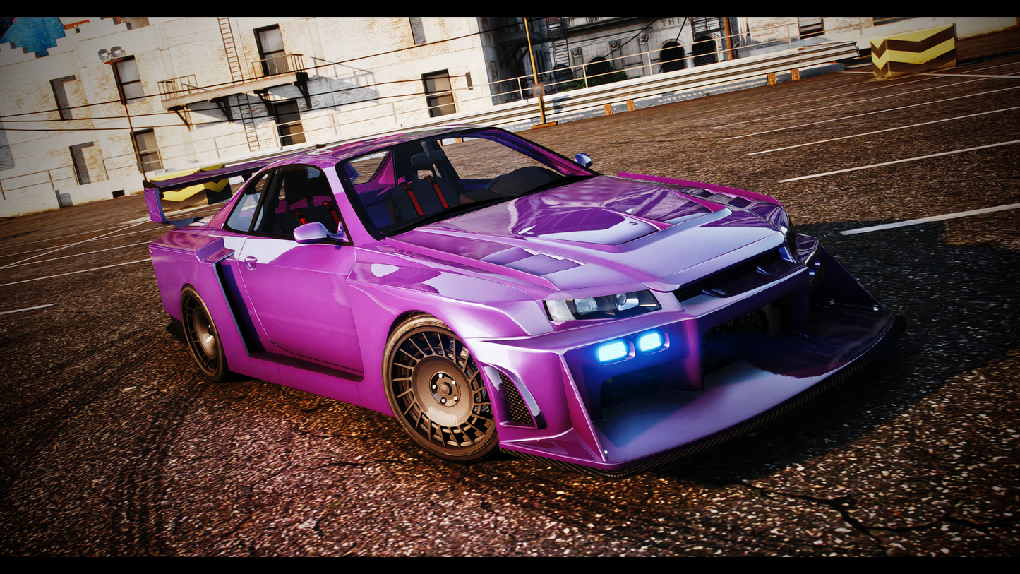Annis Elegy RH7 CTX EVO | Addon Sound | 83 Tuning Parts | Livery Map | Scratch Made