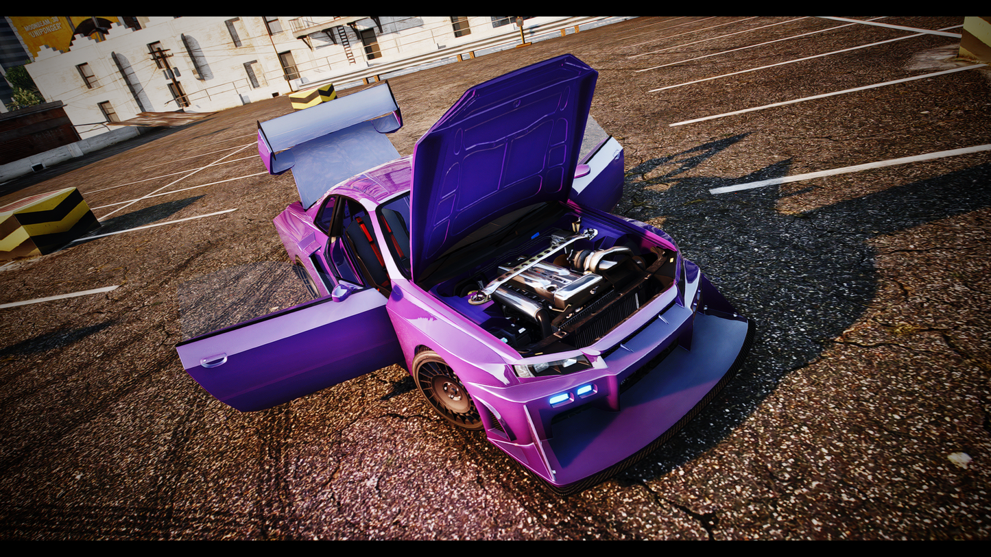 Annis Elegy RH7 CTX EVO | Addon Sound | 83 Tuning Parts | Livery Map | Scratch Made