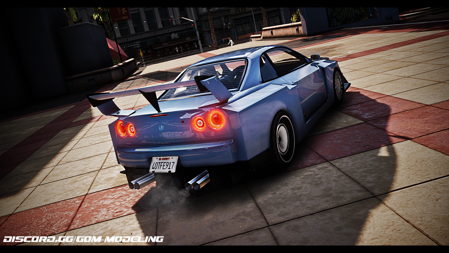 Annis Elegy RH7 CTX EVO | Addon Sound | 83 Tuning Parts | Livery Map | Scratch Made