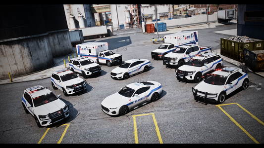 EMS Pack 1 | 10 Vehicles | Addon Sound | 94 Tuning Parts | Liveries | Scratch Made