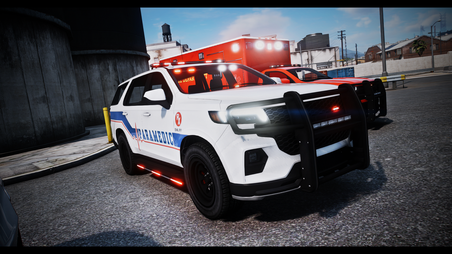 EMS Pack 1 | 10 Vehicles | Addon Sound | 94 Tuning Parts | Liveries | Scratch Made