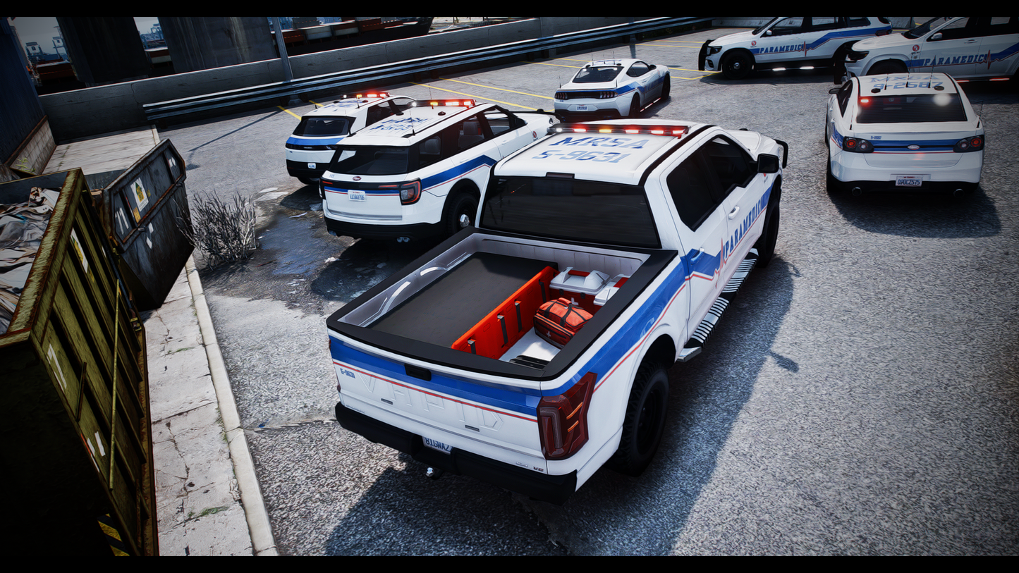 EMS Pack 1 | 10 Vehicles | Addon Sound | 94 Tuning Parts | Liveries | Scratch Made