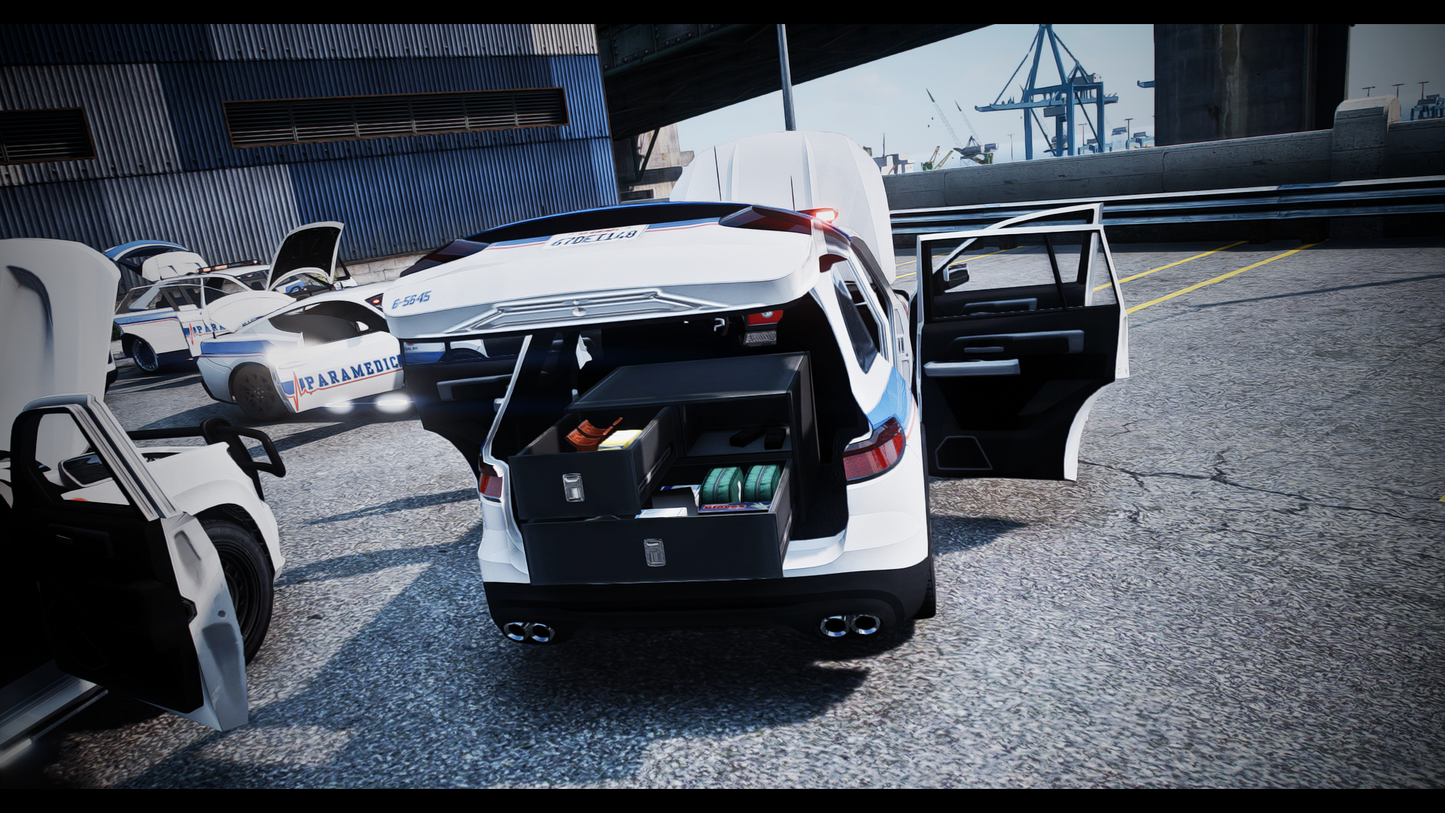 EMS Pack 1 | 10 Vehicles | Addon Sound | 94 Tuning Parts | Liveries | Scratch Made