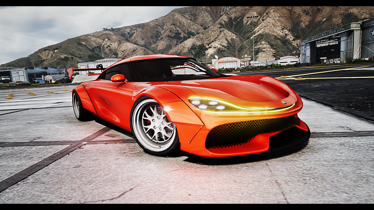 Overflod Evermore CTX | 4 Seater | Addon Sound | Livery Map | Scratch Made