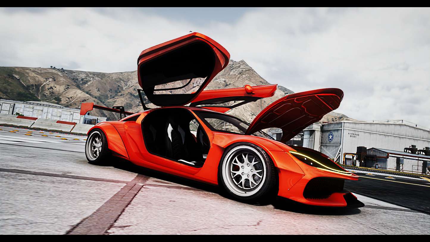 Overflod Evermore CTX | 4 Seater | Addon Sound | Livery Map | Scratch Made