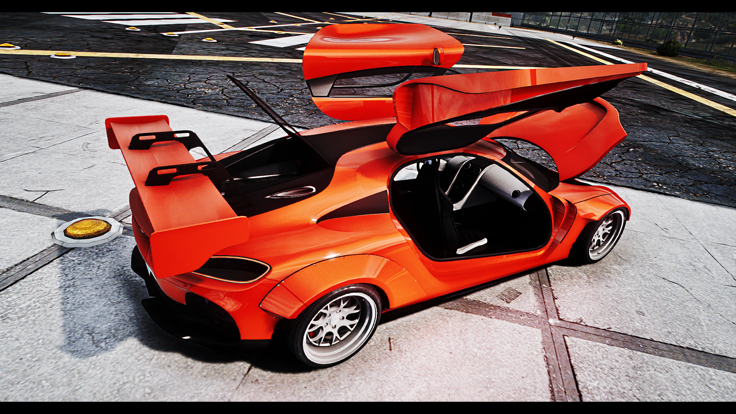 Overflod Evermore CTX | 4 Seater | Addon Sound | Livery Map | Scratch Made