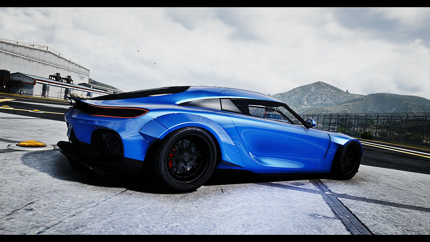 Overflod Evermore CTX | 4 Seater | Addon Sound | Livery Map | Scratch Made