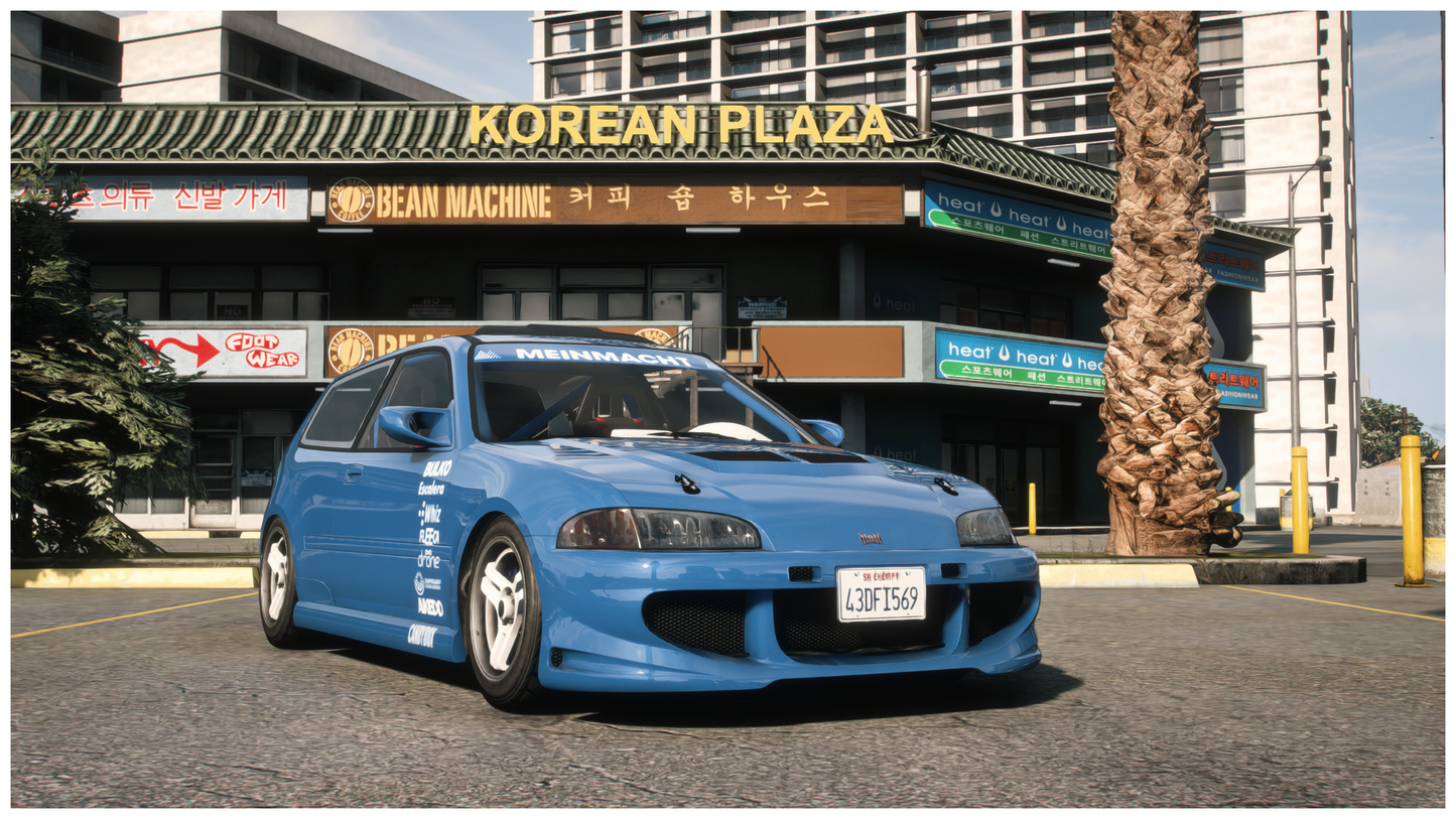 Dinka Kanjo SJ Hatchback | Addon Sound | 232 Tuning Parts | Liveries | Vanilla Edit