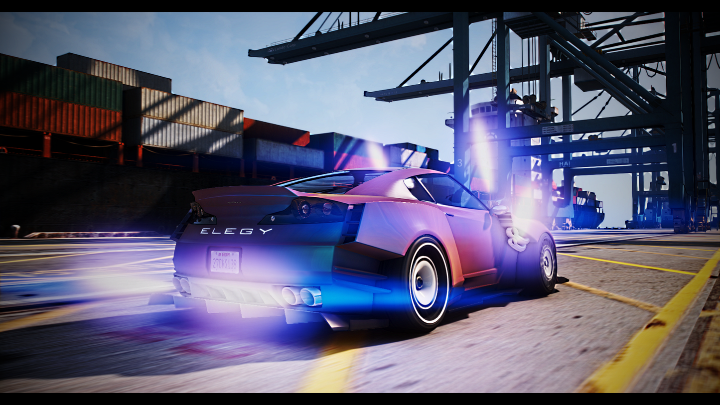 Annis Elegy RH8 RAMPAGE | Addon Sound | 4 Seater | Vanilla Edit