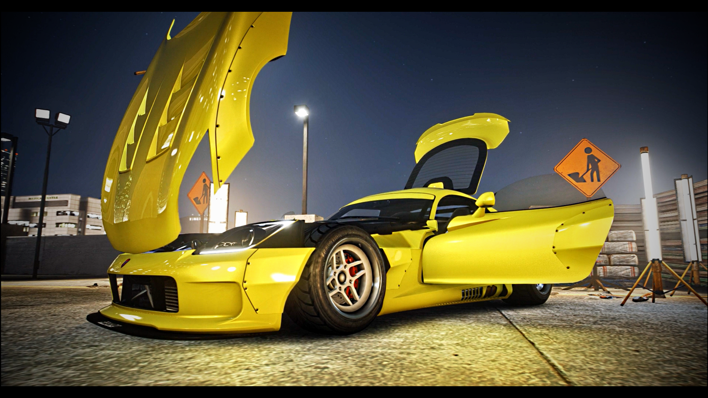 Bravado Banshee GTS CTX | Addon Sound | 66 Tuning Parts | Livery Map | Vanilla Edit