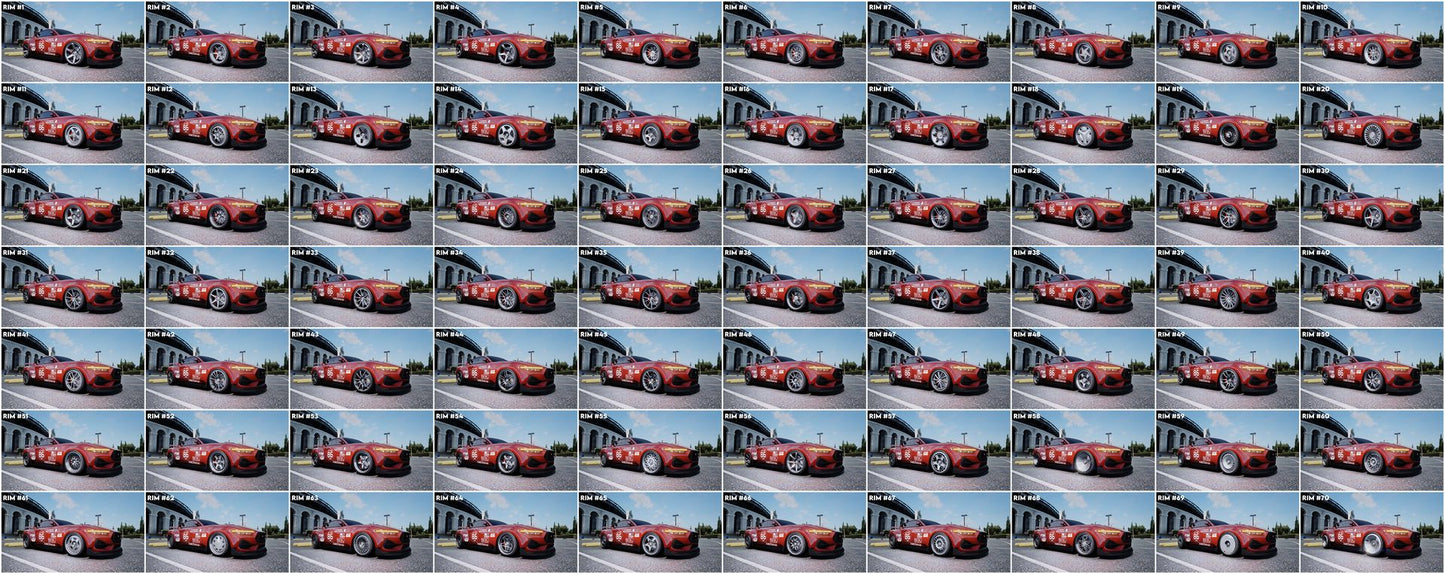 GOMSTYLING | CTX Rim Pack 2 | 140 Rims | Rim Pack