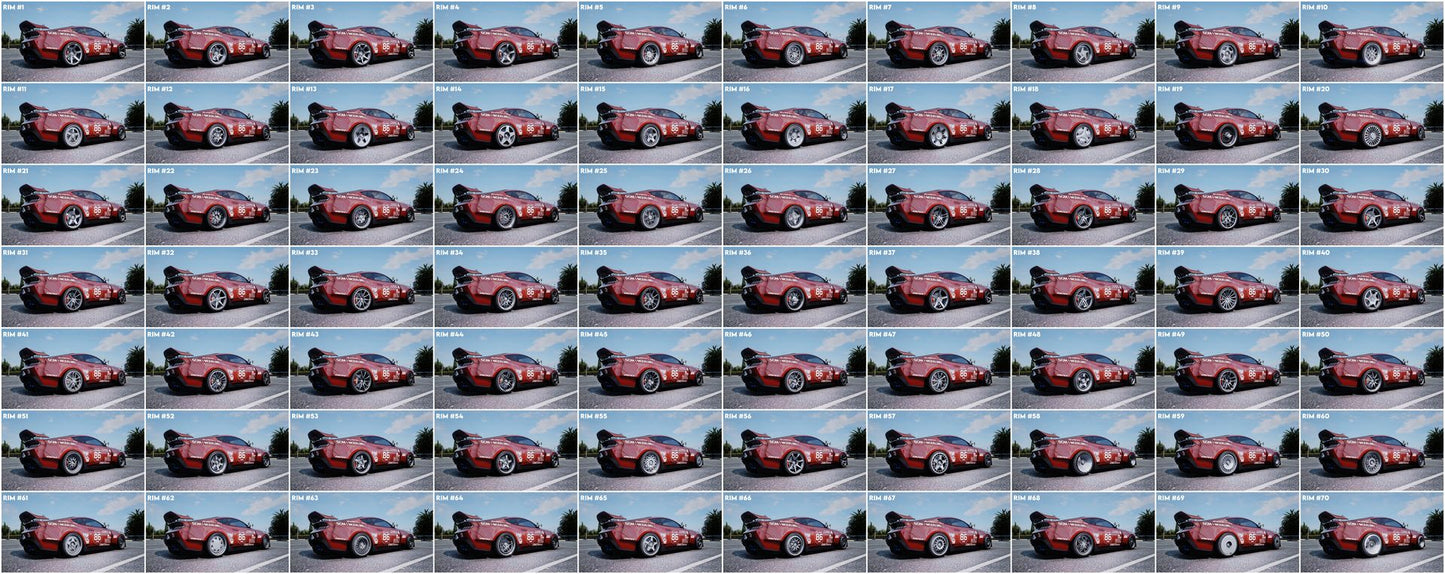 GOMSTYLING | CTX Rim Pack 2 | 140 Rims | Rim Pack