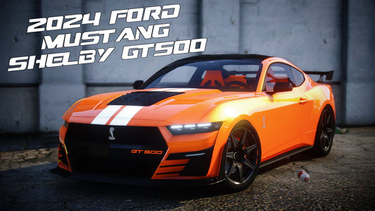 2024 Ford Mustang Shelby GT500, Predator Engine, Custom Car for FiveM