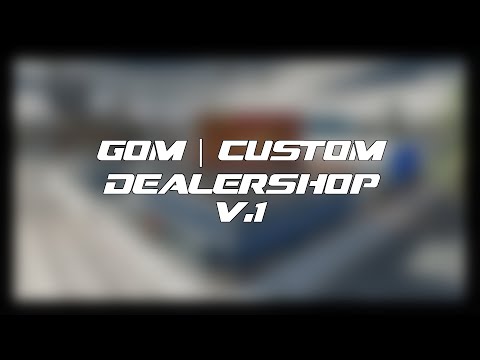 Custom Dealershop Map Edit for GTA5 / FiveM, MLO Interior Garage Shop for FiveM