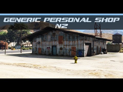 Generic Personal Shop N2 Map Edit for GTA5 / FiveM, MLO Interior Garage Shop for FiveM